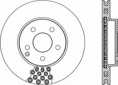 OPEN PARTS bdr199820 -  Тормозной диск